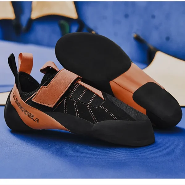 Climbing Shoes for Men and Women, Beginners Climbing Shoes, Rock Holding Training, Wild Buckle, Fitness, Size 37-46 4