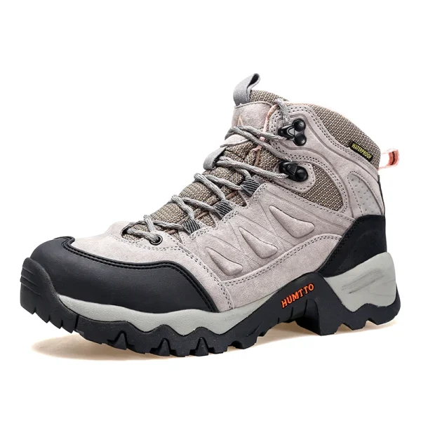 HUMTTO outdoor hiking shoes men's waterproof hiking boots women's breathable hunting boots sports sneakers trekking shoes 6