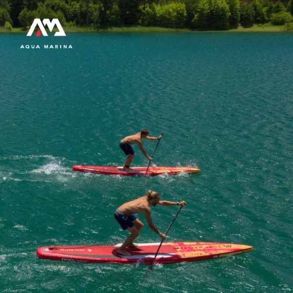 AQUA MARINA 2025New RACE SUP Competition Surfboard 3.8m/4.2m Water Sports Pointed Design Fast Surfing Inflatable Surfboard 18PSI 4