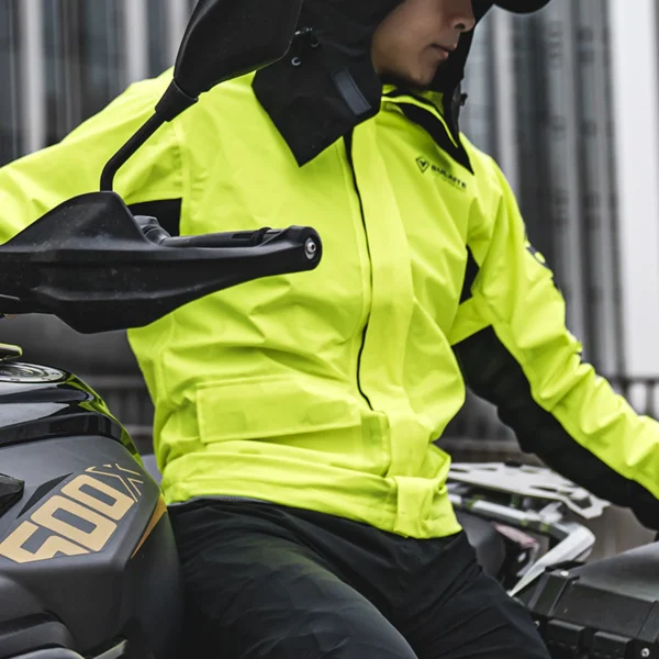 SULAITE Ultra-Thin Waterproof Motorcycle Rain Suit for Men & Women - Lightweight, Foldable Reflective Protector Moto Accessories 1