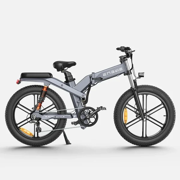 Electric Bicycle 1200W motor 48V 29AH Folding Mountain E-bike Engwe X26 X24 X20 26Inch Fat Tire Urban Commuting Electric Bike 2