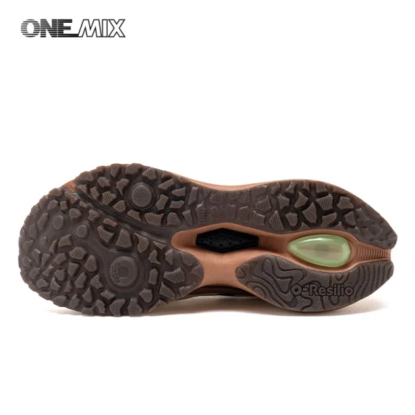 ONEMIX Outdoor Hiking Shoes Casual Mesh Sports Light Wear Running Shoes Men Non-slip Wear-resistant Climbing Shoes Women 3