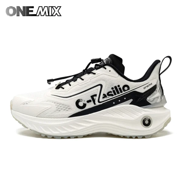 ONEMIX Outdoor Hiking Shoes Casual Mesh Sports Light Wear Running Shoes Men Non-slip Wear-resistant Climbing Shoes Women 5