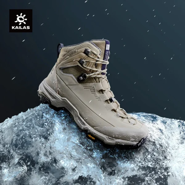 KAILAS N53-2 FLT Men's Ice Grip Anti-Slip Hiking Shoes Outdoor Waterproof Sport Sneakers KS2442150 1