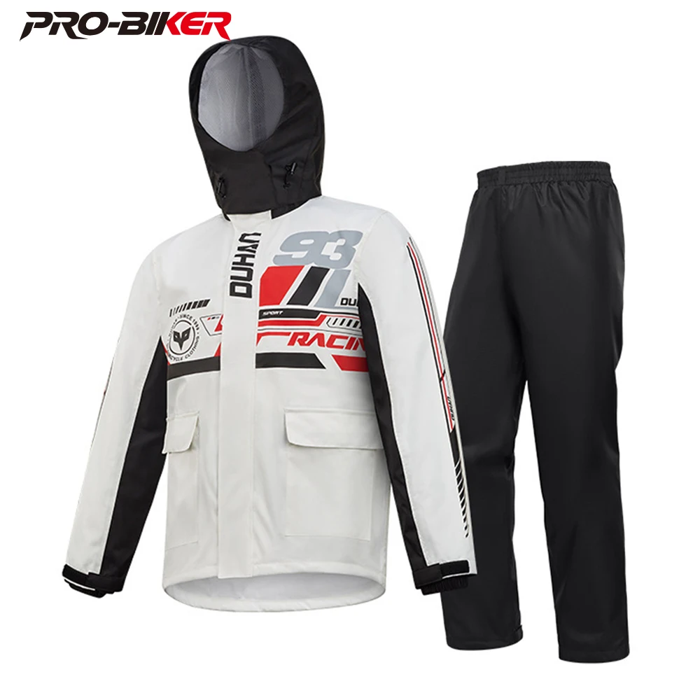 DUHAN Motorcyclist Jacket Rain Suit for Motorcyclist Chaqueta Moto Impermeable Motociclista Raincoat Chamarra Motociclista 1